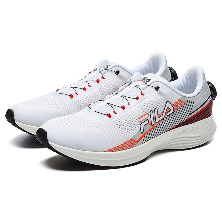 Fila Удобная амортизирующая ткань ТПУ Ударопоглощающие Легкие Низкие Беговые кроссовки Мужская кроссовка Белый A12M221105FWT