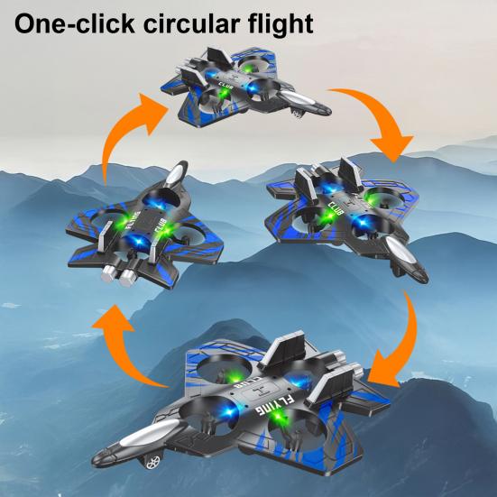 Игрушечный самолет с дистанционным управлением, трюки на 360 градусов, мини-модель истребителя из пенопласта EPP, для начинающих, детей, взрослых, радиоуправляемый самолет 2,4 ГГц