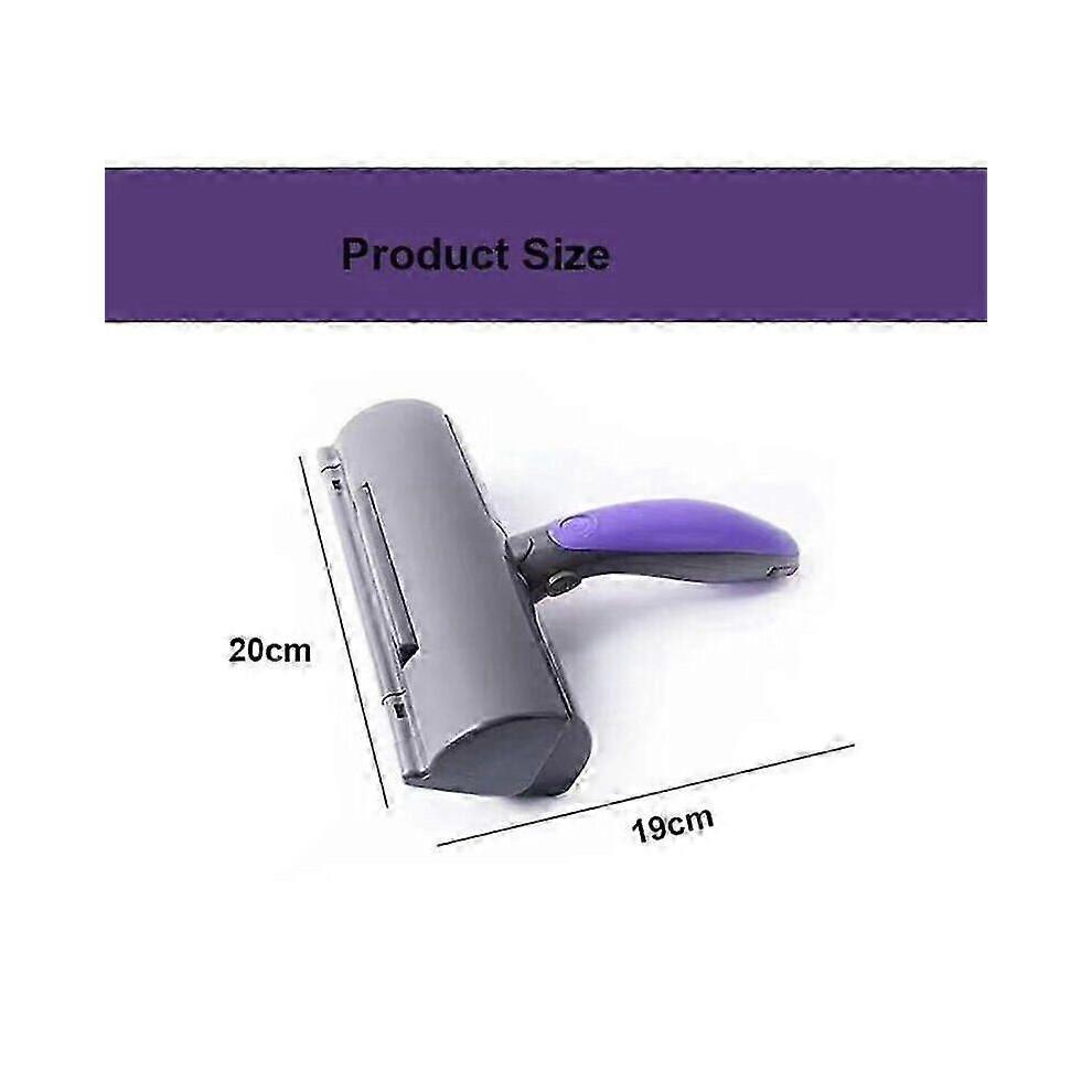 Fur Daddy Sweeper Brush, Anti-Animal Hair Collector for Cats and Dogs