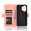 Wallet Case for Poco X8 Pro Max 5G - Leather/PU, Pink, With Card Holder