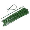 23cm Multi-Purpose Green Plastic Garden Tie