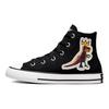 Жан-Мишель Баския x Converse Chuck Taylor All Star High PS Дозатор Pez Детские Кроссовки Черный Мульти Экрю 372587C