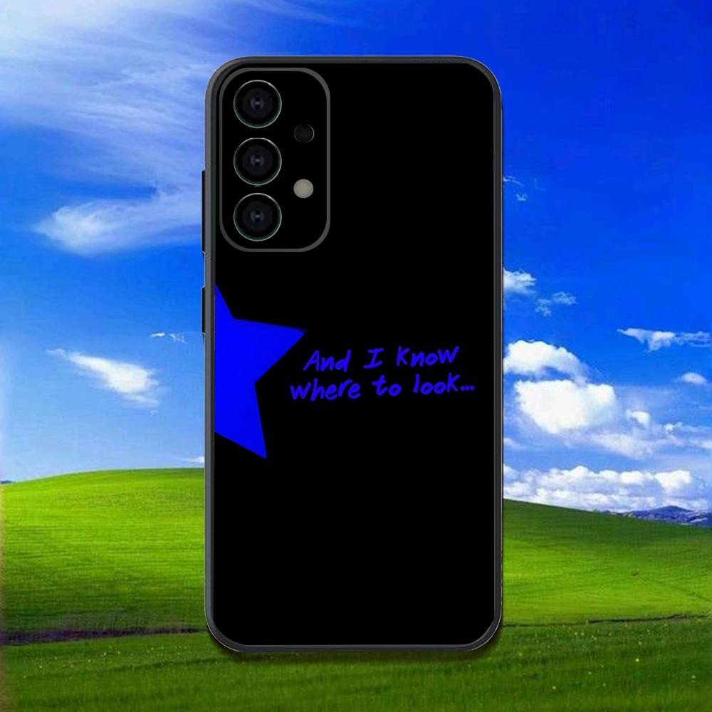 T-TV Girl Band Phone Case For Samsung Galaxy A13,A21s,A22,A31,A32,A52,A53,A71,A80,Soft Black Shell