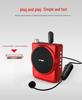 Universal 2.4G Wireless Microphone Headset & Amplifier for Teachers, Tour Guides, and Outdoor Use.