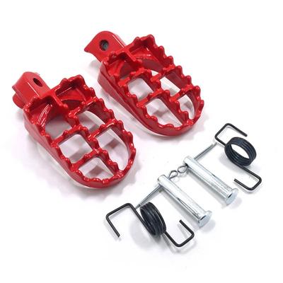 Подножка мотоцикла Красная для Yamaha PW50 PW80 TW200 подножки мотоцикла и Honda XR50R CRF50 CRF70 CRF80 подножка для мотоцикла