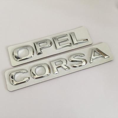 1 шт. 3D ABS высокое качество для автомобиля CORSA Буквенный значок Задняя крышка багажника Наклейки значок наклейка Наклейка стайлинг авто Аксессуары