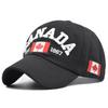 Модная бейсболка Канада Флаг Канады Кепка Вышивка букв Бейсболка Snapback Регулируемая Мужские бейсболки Gorras