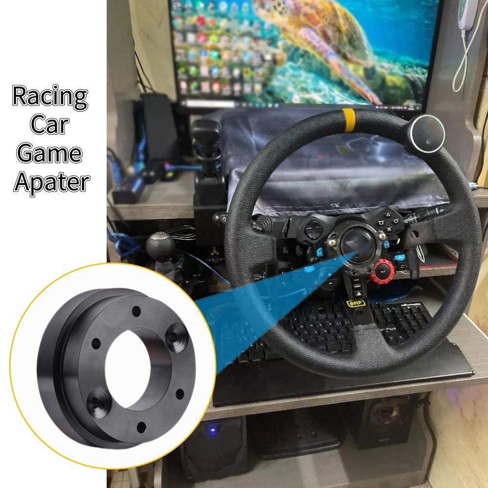 Для руля Logitech G29 G920 G923 13/14 дюймов Адаптерная пластина рулевого колеса 70 мм PCD Гоночный руль Модификация автомобильной игры