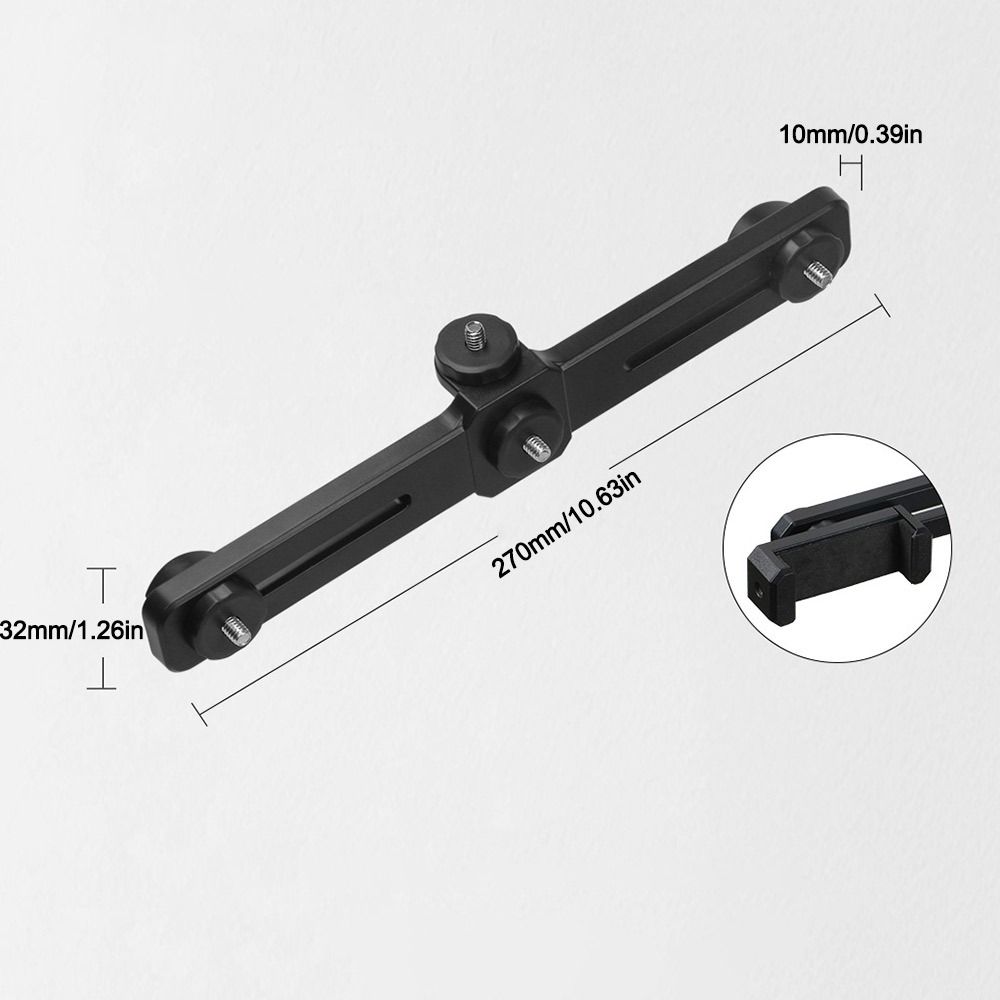 Multi-angle Adjustment Video Recording Stand 360° Rotation Mobile Photography Tripod Vlogging