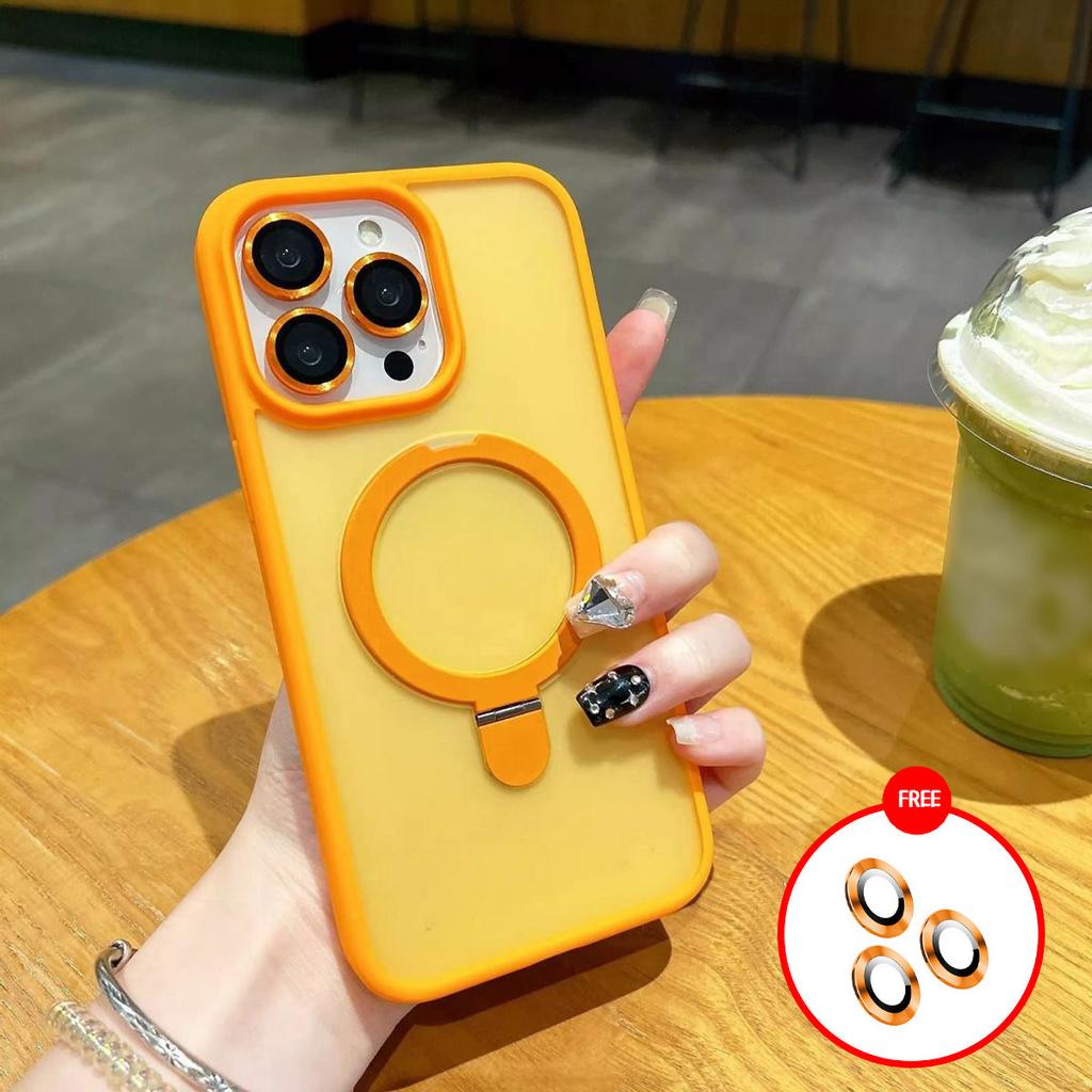 Invisible Metal Bracket Mobile Phone Case for iPhone 11 13 16 Pro Max iPhone 14 15 Pro Max 12 13 Pro Max 16 Plus 7 8 Plus 13 Pro 14 Pro