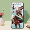 Чехол Genshin Impact Каэдэхара Кадзуха Для Samsung Galaxy A16 A55 A35 A15 A32 A12 A22 A52 A54 A34 A14 A56 A36 A26 A13 A53 A06