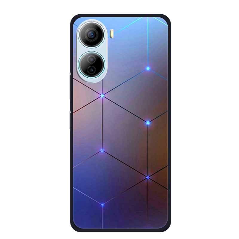 Чехол для ZTE Libero 5G IV Животные Силиконовый ТПУ Задняя крышка Мягкие чехлы для телефона для ZTE LiberoIV 5GA302 Защитный Волк Крутой Новый чехол