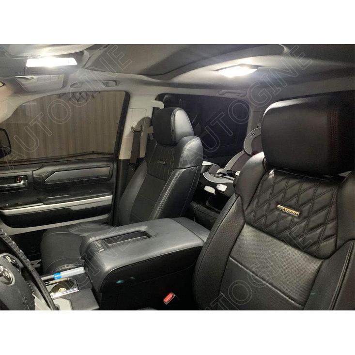 Super Bright 6000K White LED Interior Light Bulbs Kit Package for 2007- Toyota Tundra + tall Tool