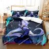 Комплект постельного белья Game Epic Seven Single Twin Full Queen King Size для взрослых и детей, комплект пододеяльников, комплект простыней с 3D-аниме