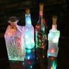 Solar Wine Bottle String Light 2M 20LEDs Copper Wire Fairy Lights Cork Shape Christmas Lamp for Wedding Party Garden Decor