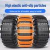 Universal Winter Anti-Skid Tire Chains for Sedans and SUVs