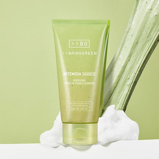 BRING GREEN Artemisia Calming EX Modeling Pack To Foam Cleanser 120ml