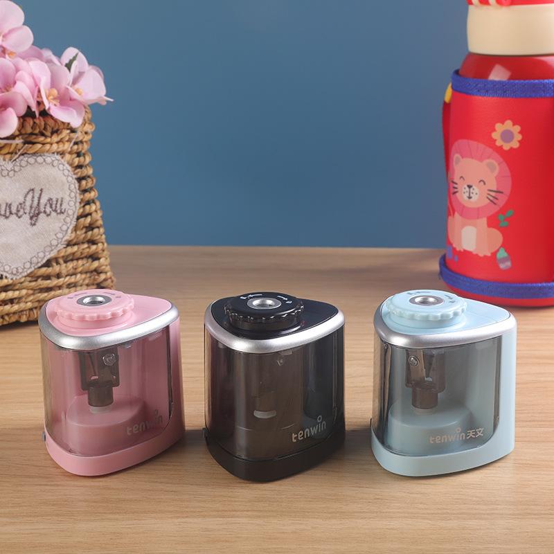 Креативный электрический карандаш-роллер, студенческая электрическая точилка для карандашей, энергосберегающий, креативный портативный точилка для карандашей