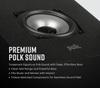 Модуль высоты монитора POLK AUDIO серии XT, матовый черный, MXT90, комплект (1 2)