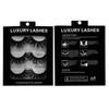 3Pairs Eye Extension Handmade Dramatic 20mm Fluffy 100% Cruelty free False Eyelashes 3D Mink Lashes