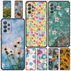 Чехол для Samsung Galaxy A17 A15 A13 A51 A71 A41 A31 A21S A07 A05 A35 A55 A23 A25 A33 A53 A73 5G Чехол Летний Цветы