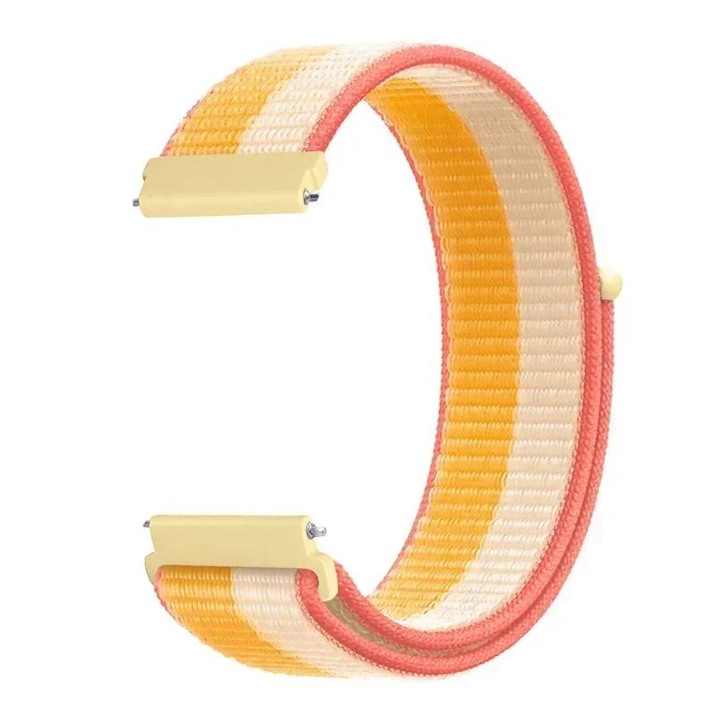 20mm 22mm Nylon Loop For Garmin Venu 3 2/SQ SQ2/Vivoactive 6 5 4 3 Watchband For Garmin Forerunner 745 965 255 245 645 55 158