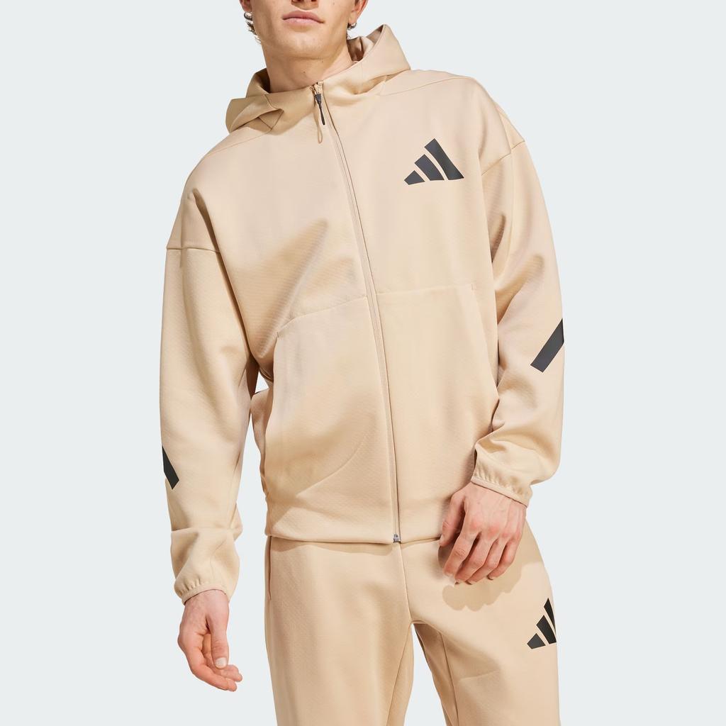 Adidas Free Shipping With AdiClub Z.N.E. Full-Zip Hooded Track Jacket Men's JF2445