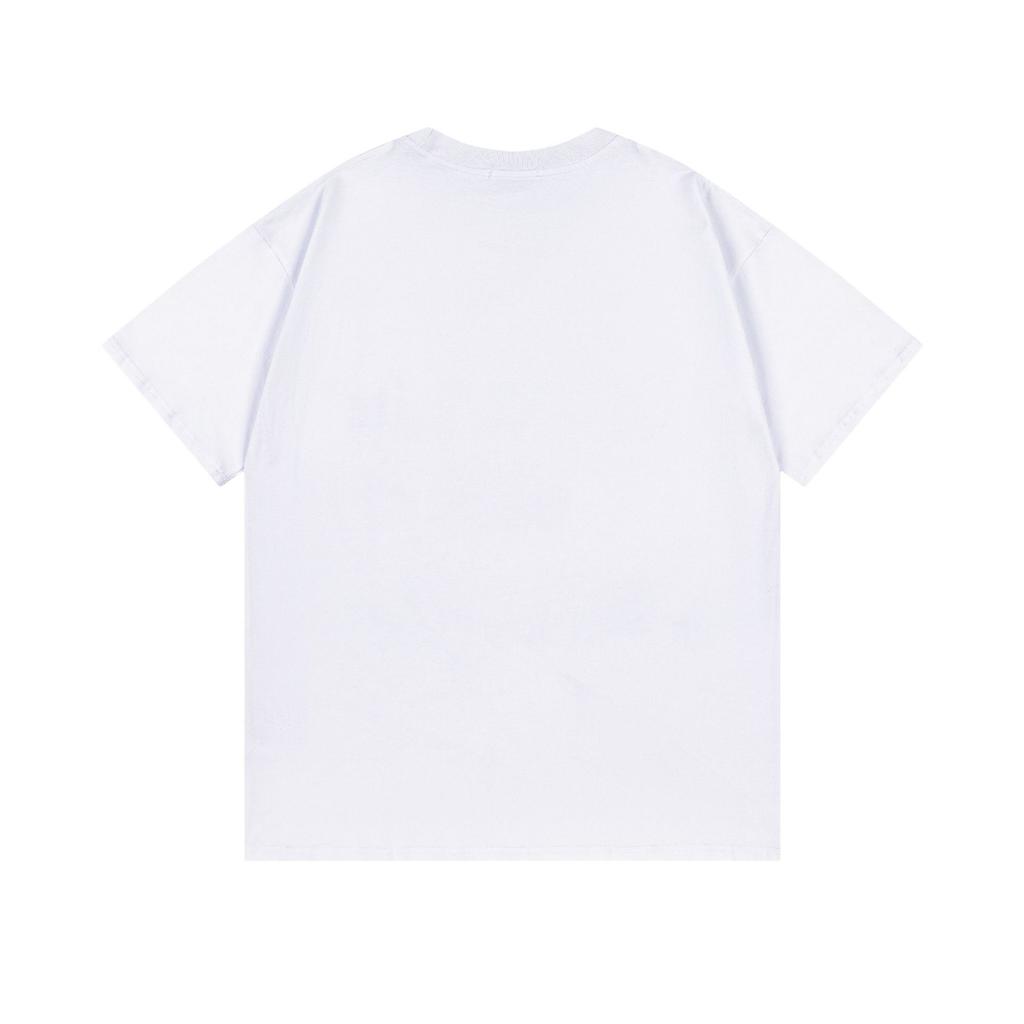 Off-White 2026 Spring/Summer New Large Letter Printed Pattern Round Neck Hooded Short Sleeved Men's and Women's T-shirts