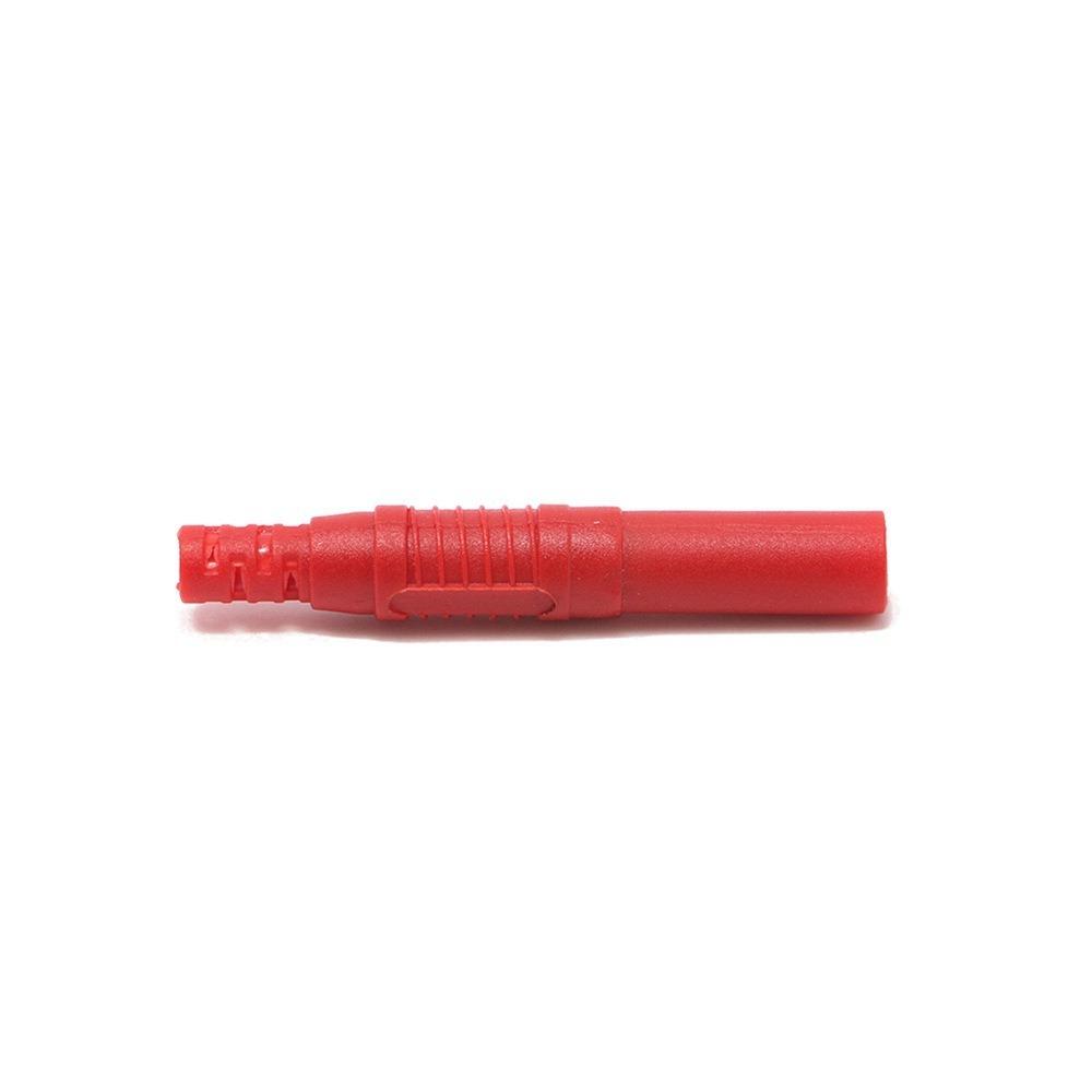 5pcs 4mm Plug Banana Socket Stackable Banana Jack Safety Banana Plug  For Instrumentation