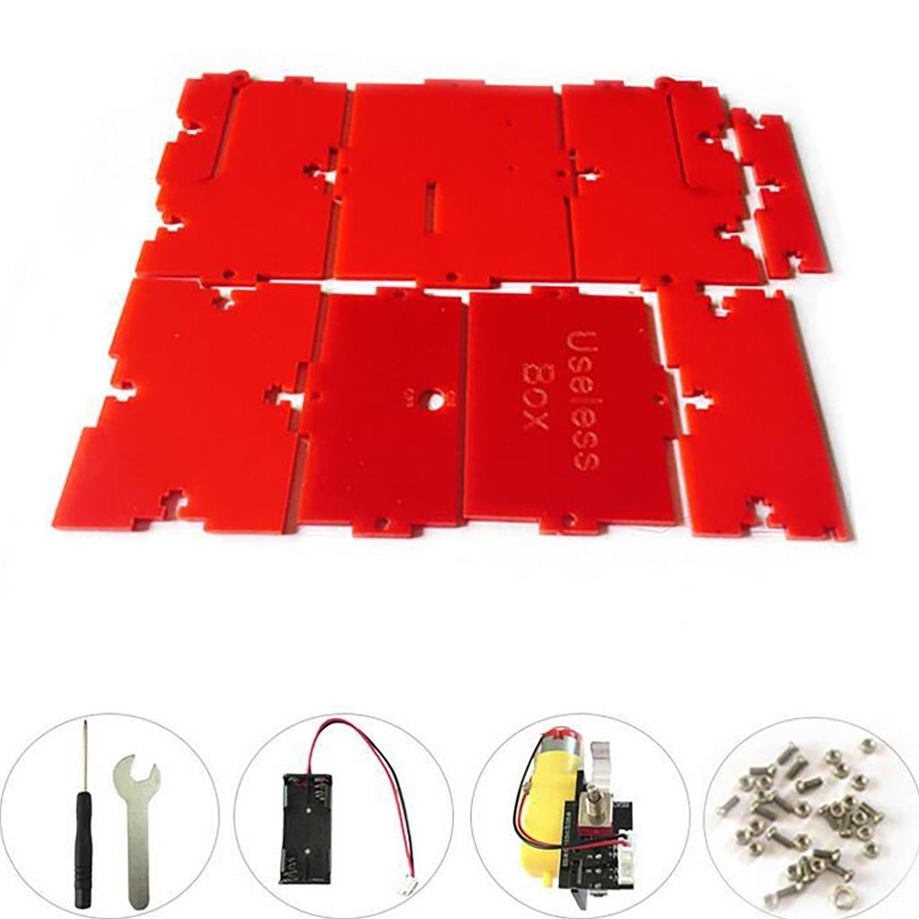 DIY Turns Itself Off Useless Box Leave Me Alone Machine Practical Funny Toys