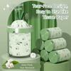 30/50/100pcs/rolls Thickened Material Drawstring Garbage Bag Camellia Fragrance Bag  Household Use