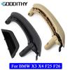 Interior F25 F26 Black Beige Door Armrest Master Panel Pull Handle Leather Cover Assembly Replacement For BMW X3 X4