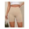 Короткие спортивные шорты Porfy бесшовные подтягивающие и укрепляющие с лазерной резкой цвета кожи