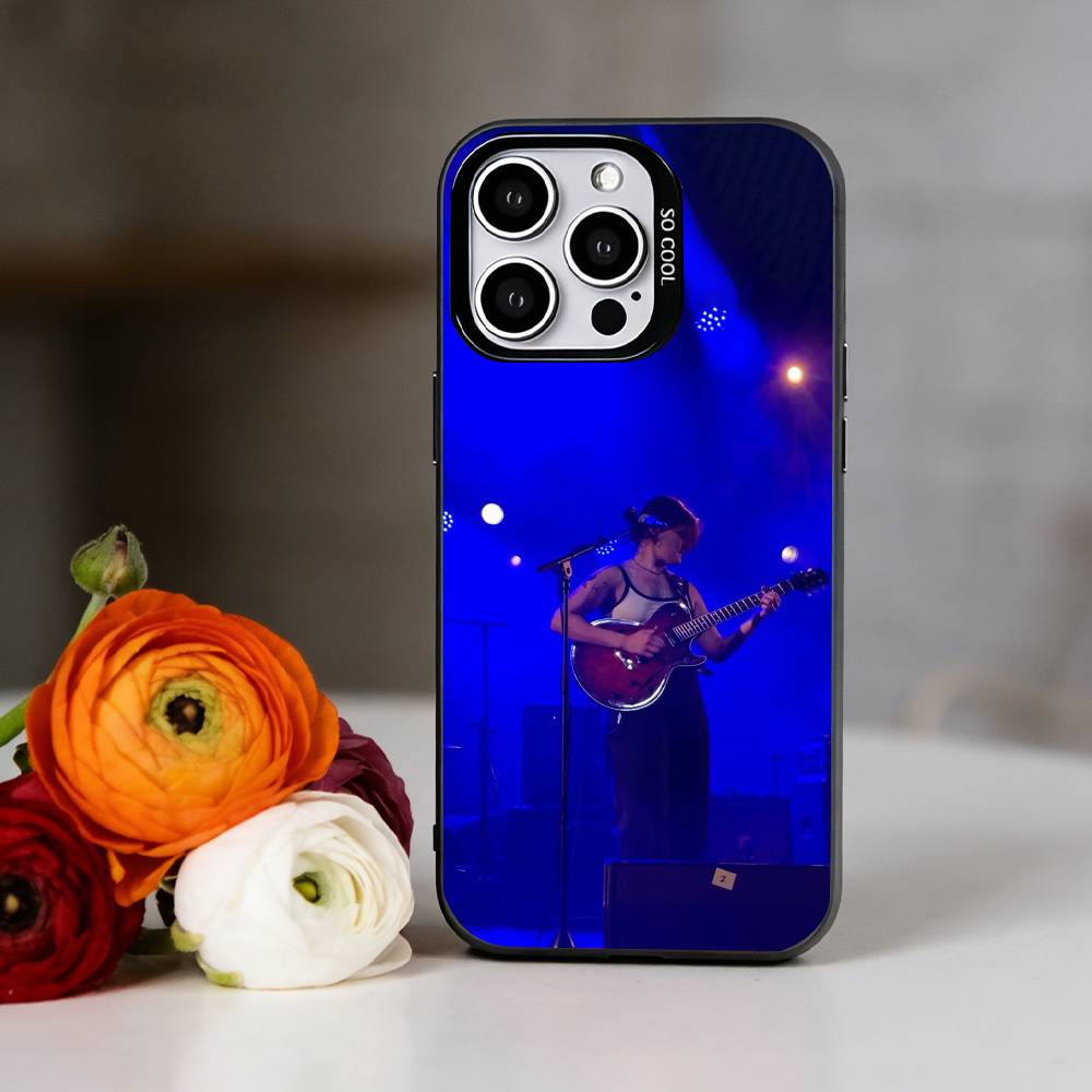A-Adrianne Lenker Phone Case For iPhone 17,16,15,14,13,12,11 Plus,Pro Max,XS,Colorful Silver Phone case Funda Cover