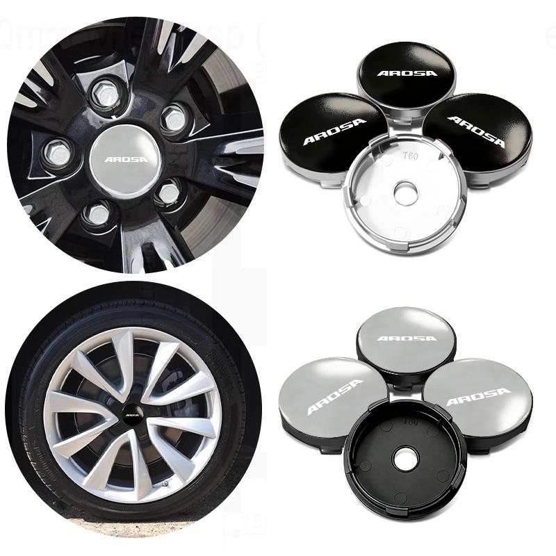For Seat 4Pcs 56mm/60mm Car Wheel Center Hub Cap Rim Cover Cupra FR Altea Leon Ibiza Ateca Formentor Born E-Racer
