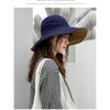 Internet celebrity double-sided bucket hat summer small fresh sunscreen visor Korean version outdoor travel sun hat children