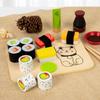 Children's Wooden Play House Cut and See Sushi Snack Set To Exercise Baby's Hands-on Ability Simulation Kitchen Toy