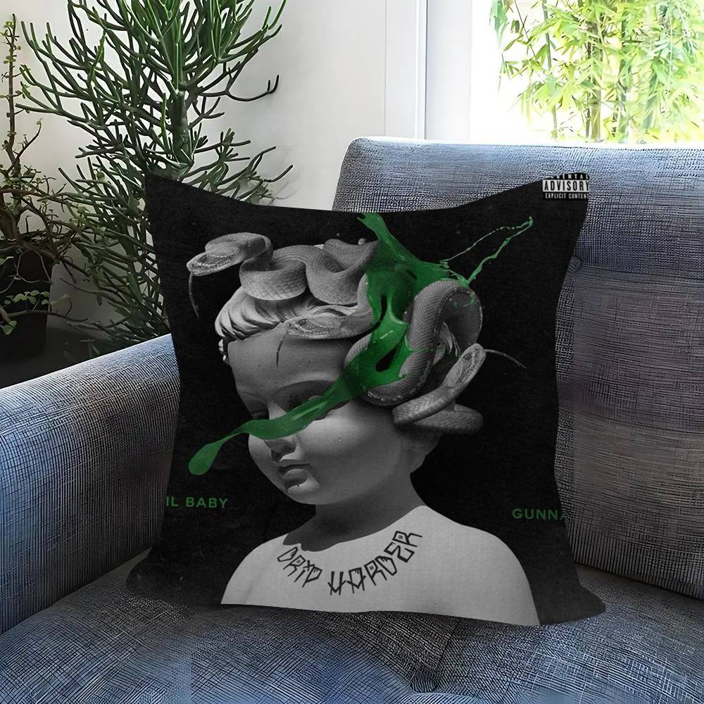 Singer Gunna Hot Album pillow cover sofa cushion cover home room decoration children gift