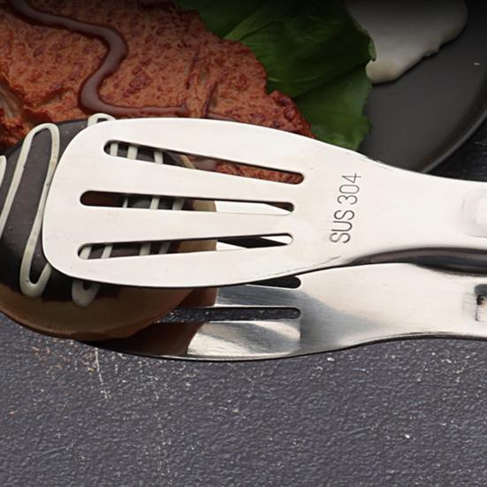 Щипцы для сервировки, щипцы для еды из нержавеющей стали, термостойкие кухонные щипцы, легко моющиеся щипцы для шведского стола, барбекю, кухонная утварь