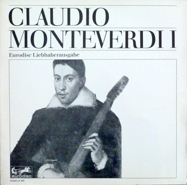 Виниловая пластинка CLAUDIO MONTEVERDI Клаудио Монтеверди I 70900MK Eurodisc 1964 Германия Классическая Б/у