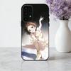 Чехол для телефона Аниме про фигурное катание M-Medalist для Samsung Galaxy A73, A72, A71, A70, A53, A52, A51, Другие Мягкий Черный Корпус