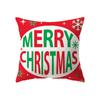 Милый Санта-Клаус с рождественским принтом, полиэстеровый чехол для подушки, домашняя гостиная, украшение для дивана, подушка, наволочка