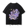 Men's and Women's Handheld Gaming T-shirts Summer New Harajuku Loose Casual Comfortable Short Sleeved Top