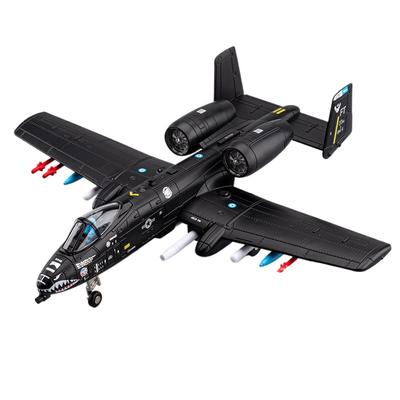 1/62 A-10 Thunderbolt II Warthog Самолет Сплав Металл Литой Модель Самолета Коллекция Любителей Украшения со Звуком и Светом Мальчики