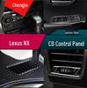 Lexus NX200/NX300/NX300h Панель воздуховода консоли из углеволокна для салона