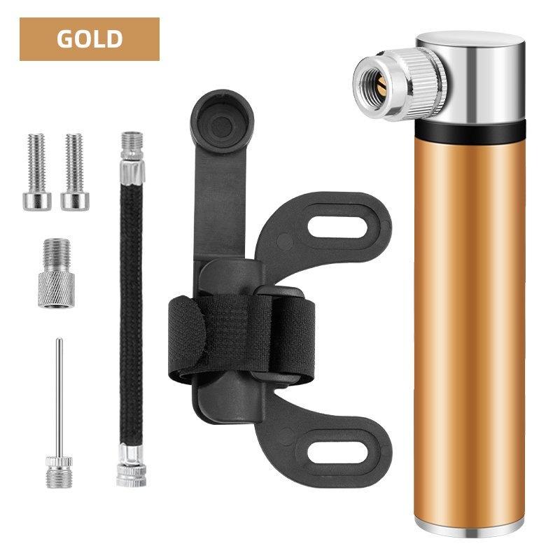 NPY Bicycle Pump Mini Portable Aluminum Alloy Bike Pumps Air Pump Mountain Cycling Tire Inflator Bike Valves Bicycle Pump