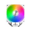Mars Gaming Mcpu-x4argb Кулер для ЦП 220 Вт TDP 4 тепловые трубки HCT 120-мм ARGB PWM вентилятор Белый
