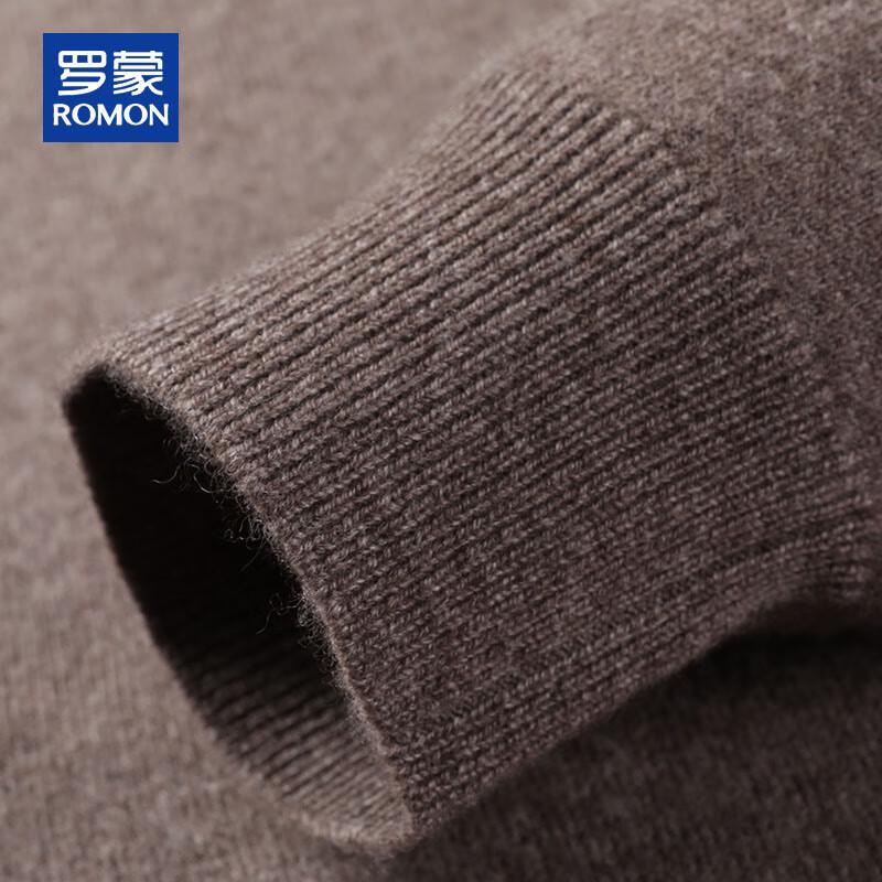 ROMON Мужской пуловер с круглым вырезом из смесового кашемира