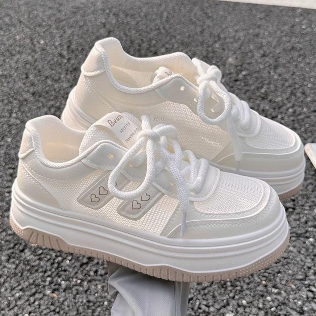 Summer Women's Shoes Little White Shoes Women's Skirt 2025 New Mesh Shoes Breathable Mesh Casual Shoes Sports Shoes