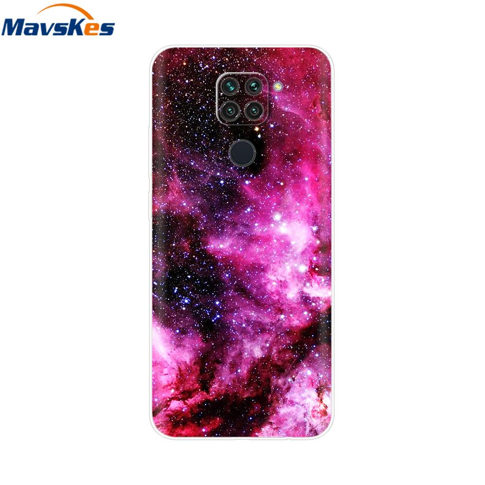 Чехол для телефона для Xiaomi Redmi Note 9 Чехол 6,53'' Мягкий силиконовый ТПУ Задняя крышка для Xiaomi Redmi Note 9 Note9 Чехол Coque Fundas Para